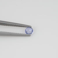 3.7-4.0 mm Natural Blue Sapphire Loose Gemstone Round Cut