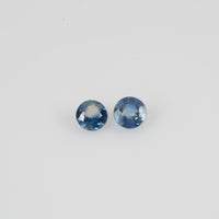 4.0 mm Natural Blue Sapphire Loose Gemstone Round Cut
