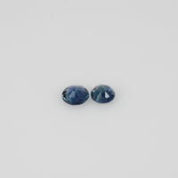 3.2-4.0 mm Natural Blue Sapphire Loose Gemstone Round Cut