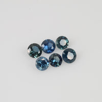 4.0 mm Natural Blue Sapphire Loose Gemstone Round Cut