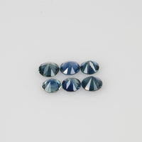 4.0 mm Natural Blue Sapphire Loose Gemstone Round Cut