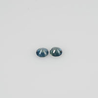 3.2-3.9 mm Natural Blue Sapphire Loose Gemstone Round Cut