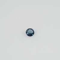 3.2-3.9 mm Natural Blue Sapphire Loose Gemstone Round Cut