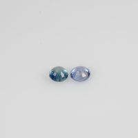 3.7-4.0 mm Natural Blue Sapphire Loose Gemstone Round Cut