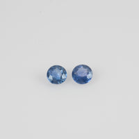4.0 mm Natural Blue Sapphire Loose Gemstone Round Cut