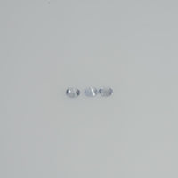 2.5-3.0 mm Natural Bluish White Sapphire Loose Vs Quality Gemstone Round Diamond Cut