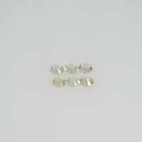 3.00 mm Natural Yellowish White Sapphire Loose Cleanish Quality Gemstone Round Diamond Cut