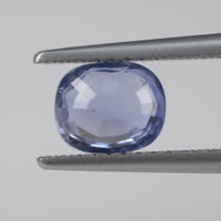0.99 cts Unheated Natural Blue Sapphire Loose Gemstone Cushion Cut
