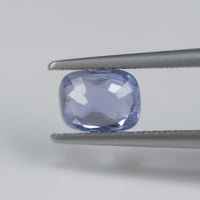 1.13 cts Unheated Natural Blue Sapphire Loose Gemstone Cushion Cut