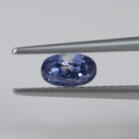 0.85 cts Unheated Natural Blue Sapphire Loose Gemstone Oval Cut