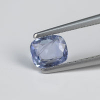 0.65 cts Unheated Natural Blue Sapphire Loose Gemstone Cushion Cut