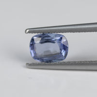 0.74 cts Unheated Natural Blue Sapphire Loose Gemstone Cushion Cut