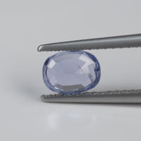 0.89 cts Unheated Natural Blue Sapphire Loose Gemstone Cushion Cut