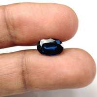 2.79 cts Natural Blue Sapphire Loose Gemstone Oval Cut