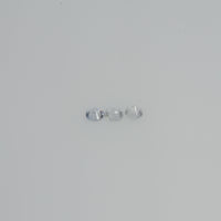 1.5-2.5 mm Natural Fancy white Sapphire Loose Vs Quality Gemstone Round Diamond Cut - Thai Gems Export Ltd.