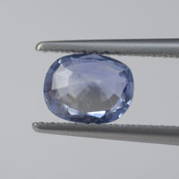 0.98 cts Unheated Natural Blue Sapphire Loose Gemstone Cushion Cut