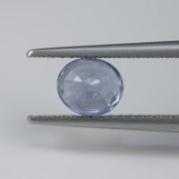1.06 cts Unheated Natural Blue Sapphire Loose Gemstone Oval Cut