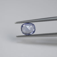 1.17 cts Unheated Natural Blue Sapphire Loose Gemstone Cushion Cut