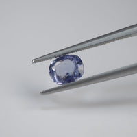 1.17 cts Unheated Natural Blue Sapphire Loose Gemstone Cushion Cut