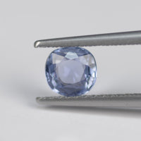 0.65 cts Unheated Natural Blue Sapphire Loose Gemstone Cushion Cut