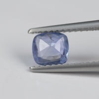 0.68 cts Unheated Natural Blue Sapphire Loose Gemstone Cushion Cut