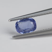 0.78 cts Unheated Natural Blue Sapphire Loose Gemstone Cushion Cut