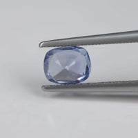 0.78 cts Unheated Natural Blue Sapphire Loose Gemstone Cushion Cut