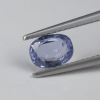 0.89 cts Unheated Natural Blue Sapphire Loose Gemstone Cushion Cut