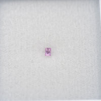 LOTS:Natural Pink Sapphire Loose Gemstone Baguette Princess Cut