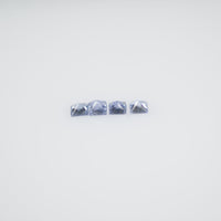 1.5-2.4 MM Natural Princess Cut Blue Sapphire Loose Gemstone