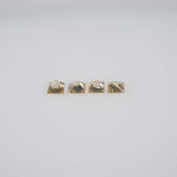 1.7-2.3 mm Natural Calibrated Yellow Sapphire Loose Gemstone Princess Cut