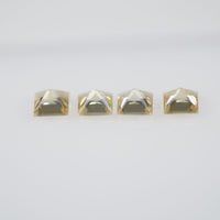 2.8-3.2 mm Natural Calibrated Yellow Sapphire Loose Gemstone Princess Cut