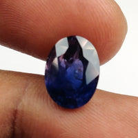 4.68 Cts Natural Purple Sapphire Loose Gemstone Oval Cut