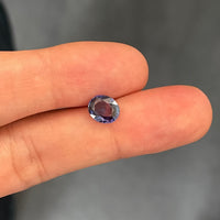 1.66 cts Natural Fancy Blue Sapphire Loose Gemstone Oval Cut