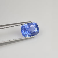 2.69 cts Natural Blue Sapphire Loose Gemstone Cushion Cut