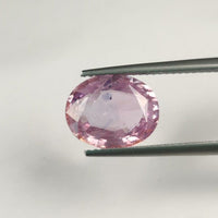 4.98 cts Natural Pink Sapphire Loose Gemstone oval Cut