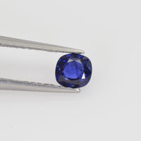 0.45 cts Natural Blue Sapphire Loose Gemstone Cushion cut