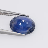 2.19-3.12 cts natural blue sapphire loose gemstone oval cut