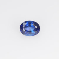 0.45 cts Natural Blue Sapphire Loose Gemstone Oval Cut