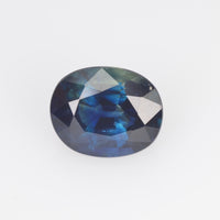 1.42 cts Natural Teal Bluish Green Sapphire Loose Gemstone Oval Cut