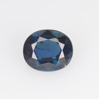 1.45 cts Natural Teal Bluish Green Sapphire Loose Gemstone Oval Cut