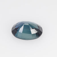 1.46 cts Natural Teal Bluish Green Sapphire Loose Gemstone Oval Cut