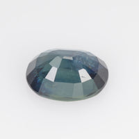 2.04 cts Natural Teal Bluish Green Sapphire Loose Gemstone Oval Cut