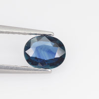0.44-0.62 Cts Natural Blue Sapphire Loose Gemstone Oval Cut
