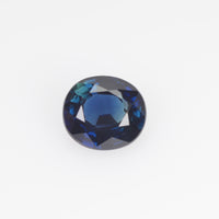 0.63-0.67 Cts Natural Blue Sapphire Loose Gemstone Oval Cut