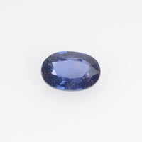 0.68-0.72 Cts Natural Blue Sapphire Loose Gemstone Oval Cut