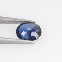 0.68-0.72 Cts Natural Blue Sapphire Loose Gemstone Oval Cut