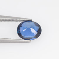 0.71 cts Natural Blue Sapphire Loose Gemstone Oval Cut