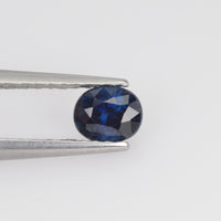 0.44-0.62 Cts Natural Blue Sapphire Loose Gemstone Oval Cut