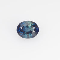 0.63-0.67 Cts Natural Blue Sapphire Loose Gemstone Oval Cut